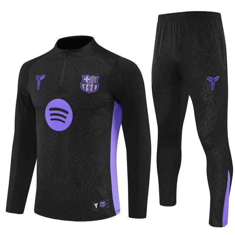 AAA Quality Barcelona 25/26 Tracksuit - Purple/Black